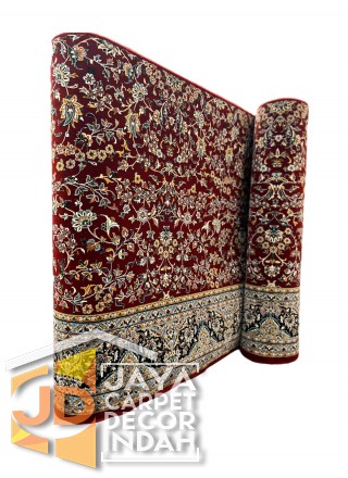 Karpet Sajadah Solomon Motif Bunga / Batik 120x600, 120x1200, 120x1800, 120x2400